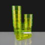 Yellow UV Plastic Pint Glass