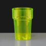 Yellow UV Plastic Pint Glass