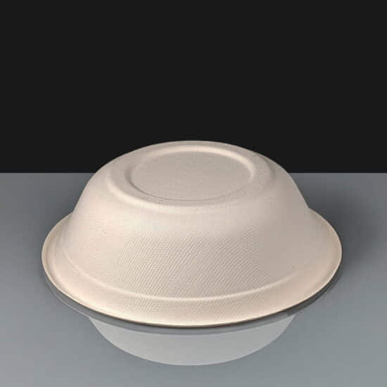 32oz Round Bagasse Buddha Bowl 32oz Round Bagasse Buddha Bowl