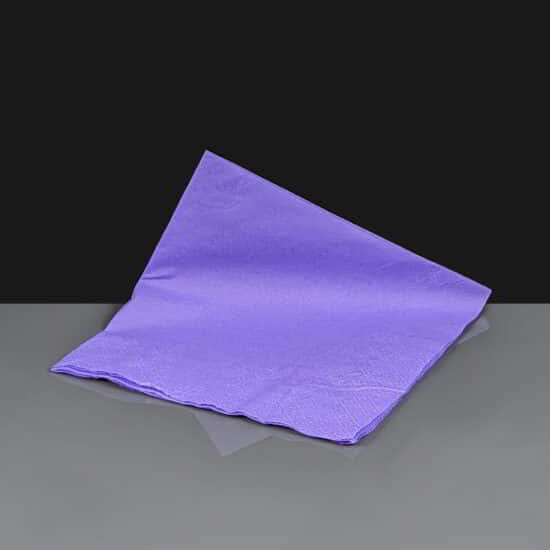 32cm 2 Ply Light Purple Paper Napkins / Serviettes 32cm 2 Ply Light Purple Paper Napkins / Serviettes