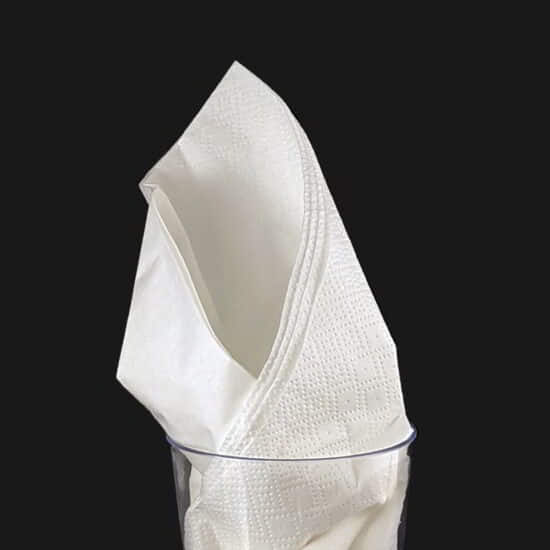 40cm 3 Ply White Paper Napkin / Serviette 40cm 3 Ply White Paper Napkin / Serviette