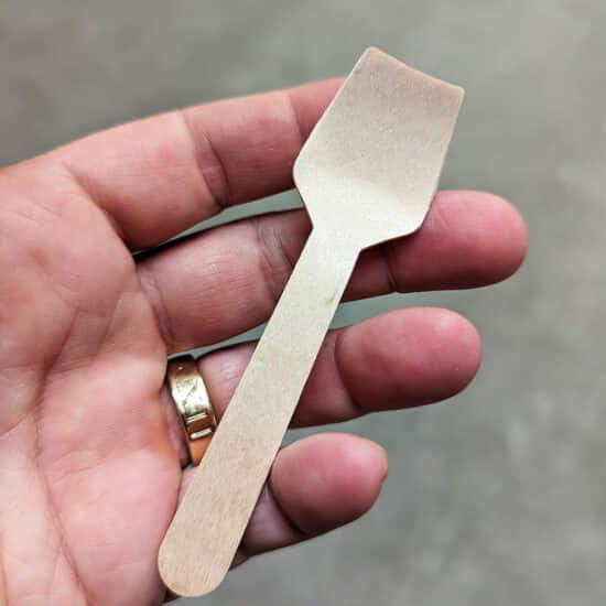 Wooden Ice Cream Spade Wooden Ice Cream Spade