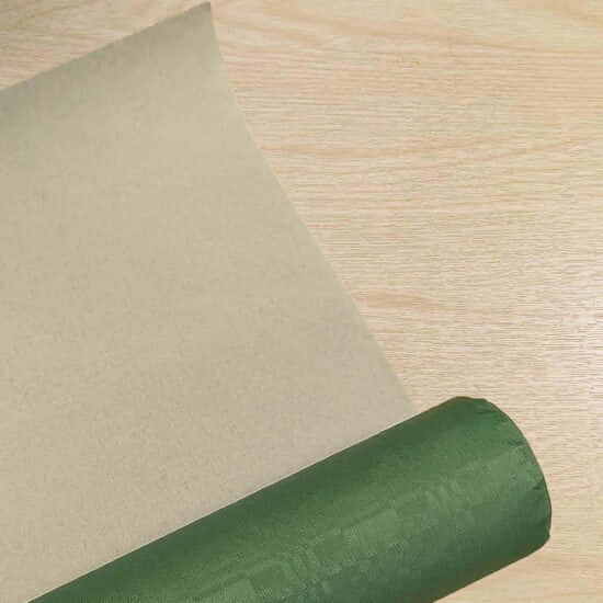Green Damask Paper Banquet Roll 1.2m x 25m Green Damask Paper Banquet Roll 1.2m x 25m