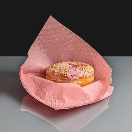 32cm 2 Ply Pink Paper Napkins / Serviettes 32cm 2 Ply Pink Paper Napkins / Serviettes