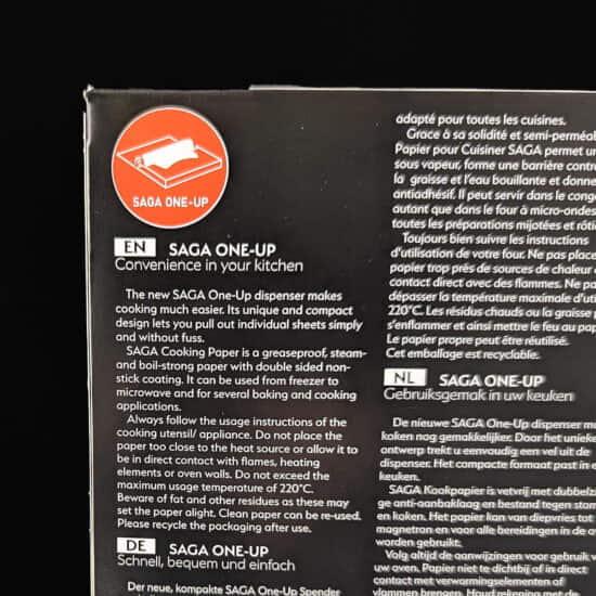 Sage One-Up Greaseproof Sheets Saga One-Up Sheets