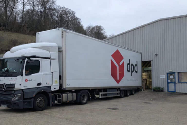 DPD Arctic Lorry Collection