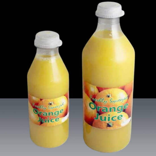 Orange Juice Labels on Bottles Orange Juice Labels on Bottles