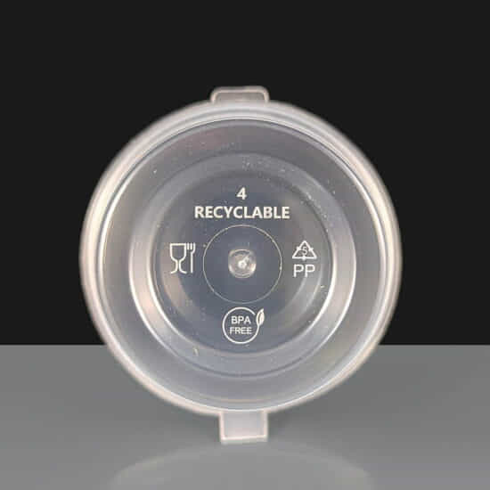 113ml Hinged Lid Deli Pot 4oz Hinged Lid Deli Pot