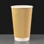 16oz Kraft Ripple Coffee Cup