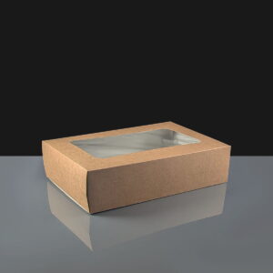 Small Kraft Platter Base and Lid