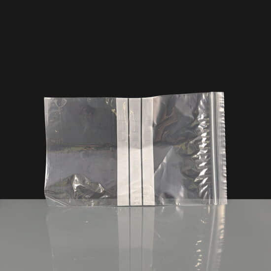 150 x 220mm Write on Grip Seal Bag 150 x 220mm Grip Seal Bag