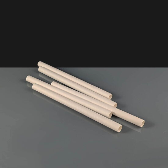 White Flat Bubble Tea Straw White Bubble Straw