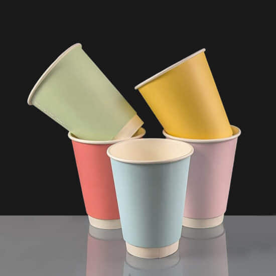 12oz Confetti Paper Coffee Cups
