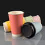 16oz Confetti Paper Coffee Cups