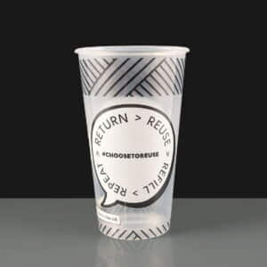 Plain Reusable Event Pint Glass