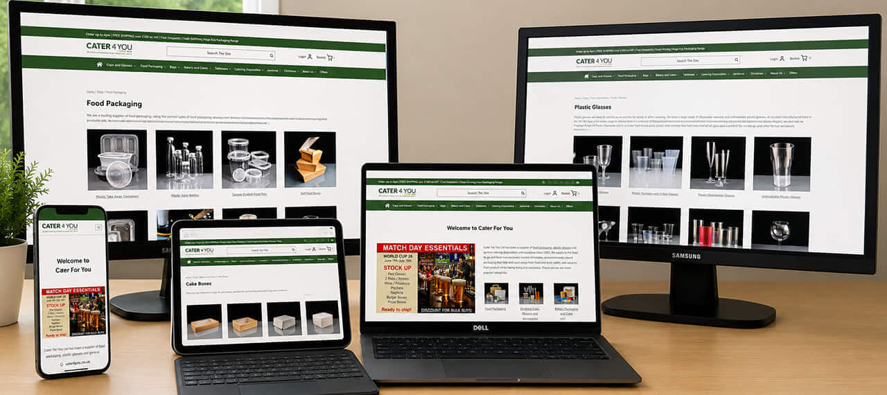 New Cater For You Web Site