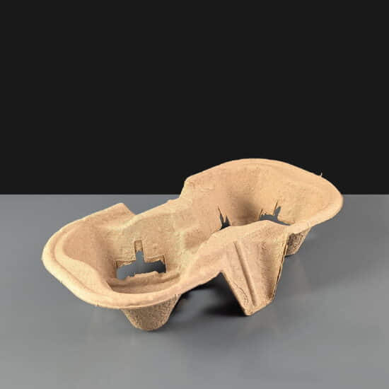 2 Cup Pulp Carry Tray