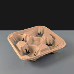 4 Cup Pulp Carry Tray