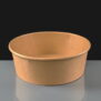 1300ml round kraft salad bowl