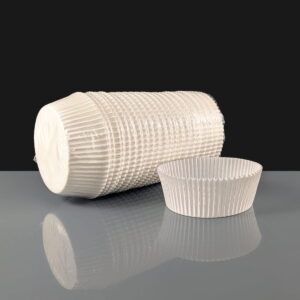 Large White Baking Cases