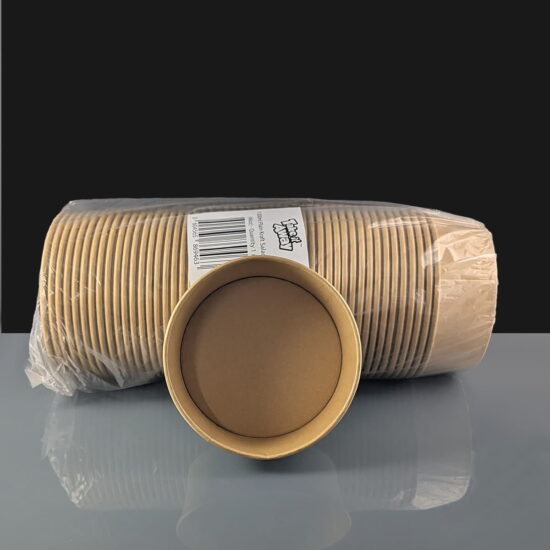 1300ml Round Salad Bowl Sleeve 1300ml kraft salad bowl sleeve