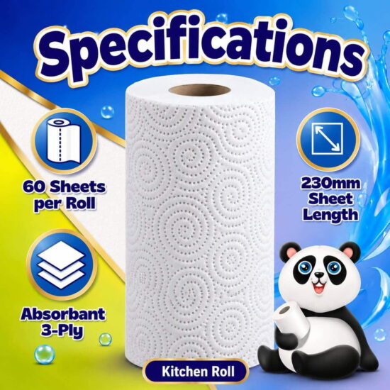 Giant Panda Kitchen Roll Giant Panda Kitchen Roll
