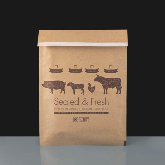 Small Gum Seal Butchers Bag 300x 200mm Standard Gum Seal Bag 300x 200mm