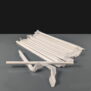 Wrapped 8mm White Paper Straw