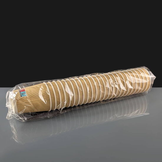 8ox Kraft Ripple Cup 8ox Kraft Ripple Cup
