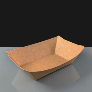 Large Kraft Food Tray