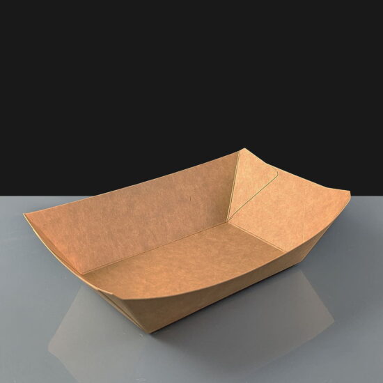 Large Kraft Food Tray