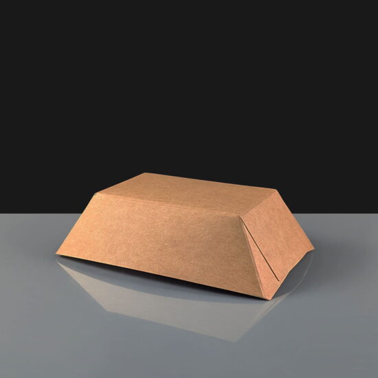 CKFTS Small Kraft Tray Small Kraft Food Tray