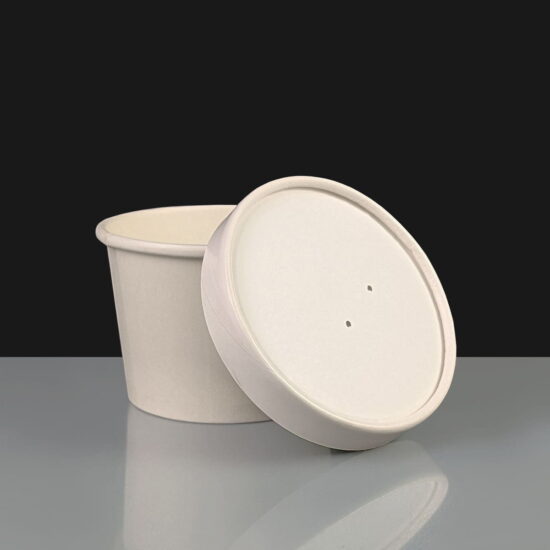 8oz Paper Soup Container and Lid 8oz Paper Soup Container and Lid