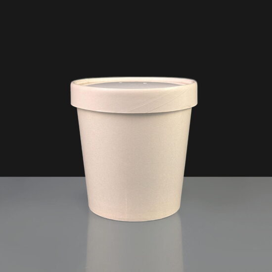 12oz Paper Soup Container and Lid 12oz Paper Soup Container and Lid